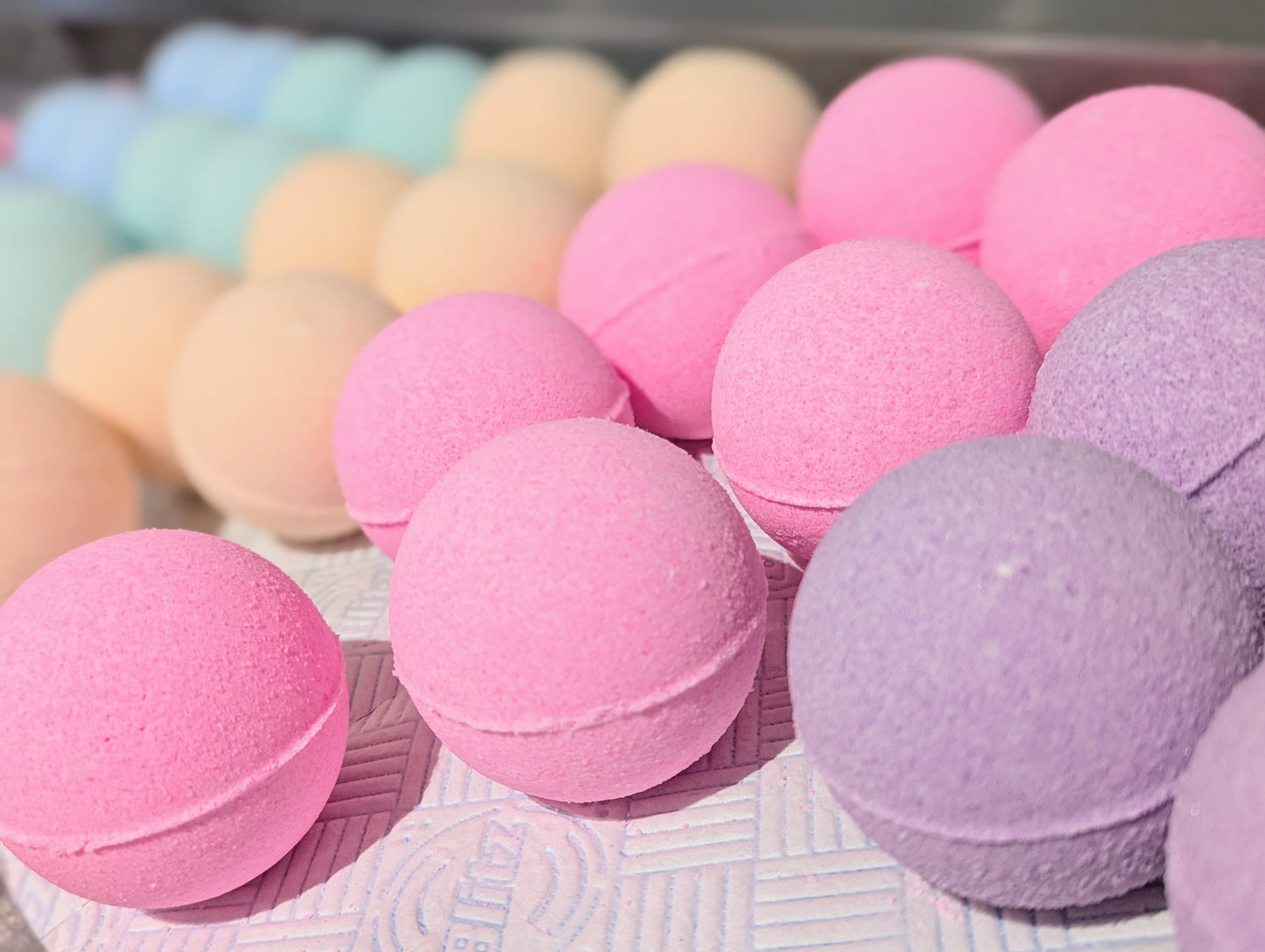 Our bath bombs