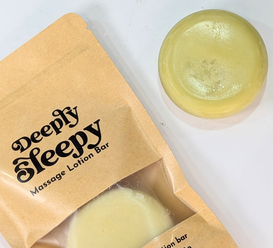 Deeply Sleepy Massage and Lotion Bar