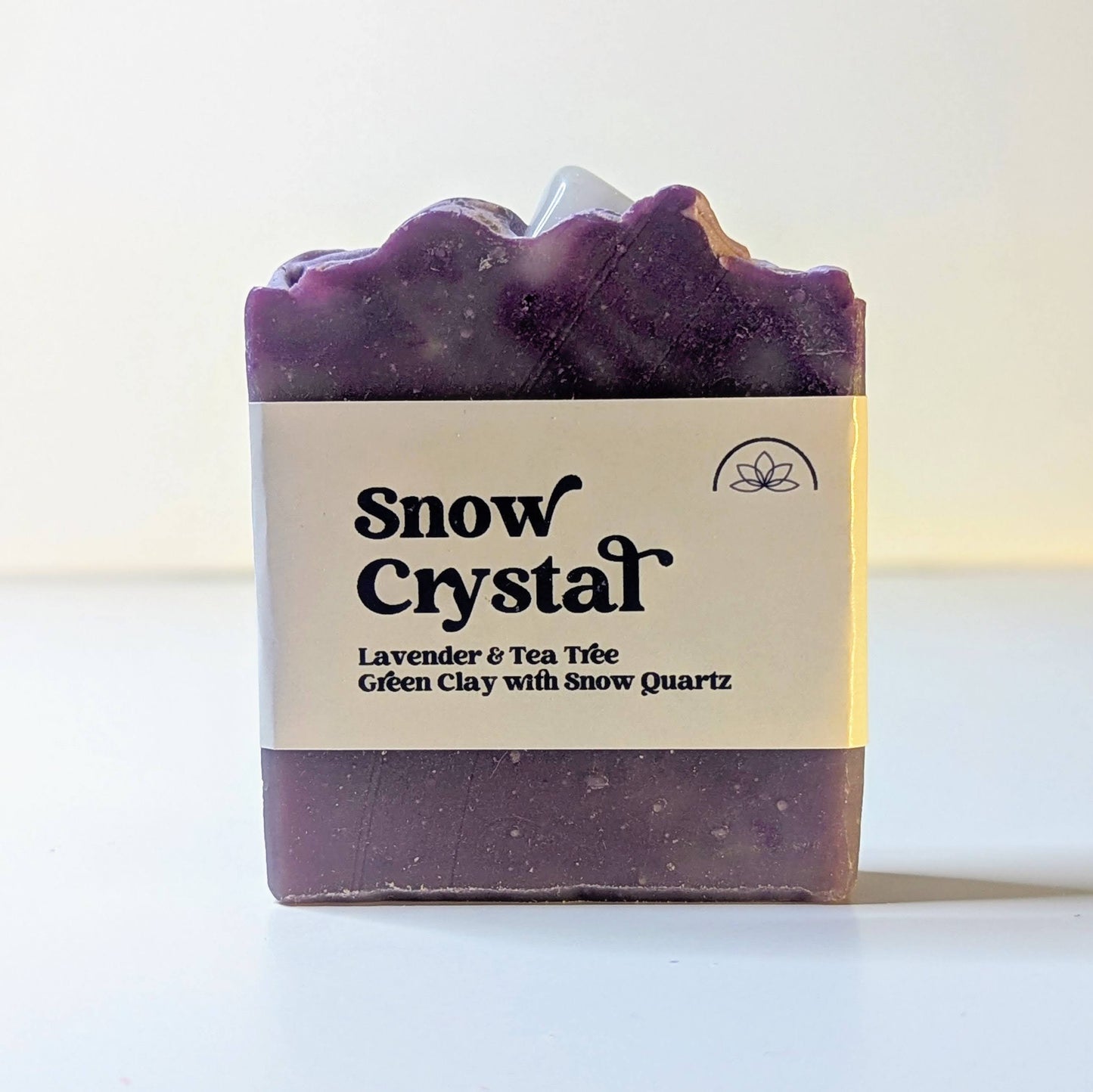 Snow Crystal Artisan Soap