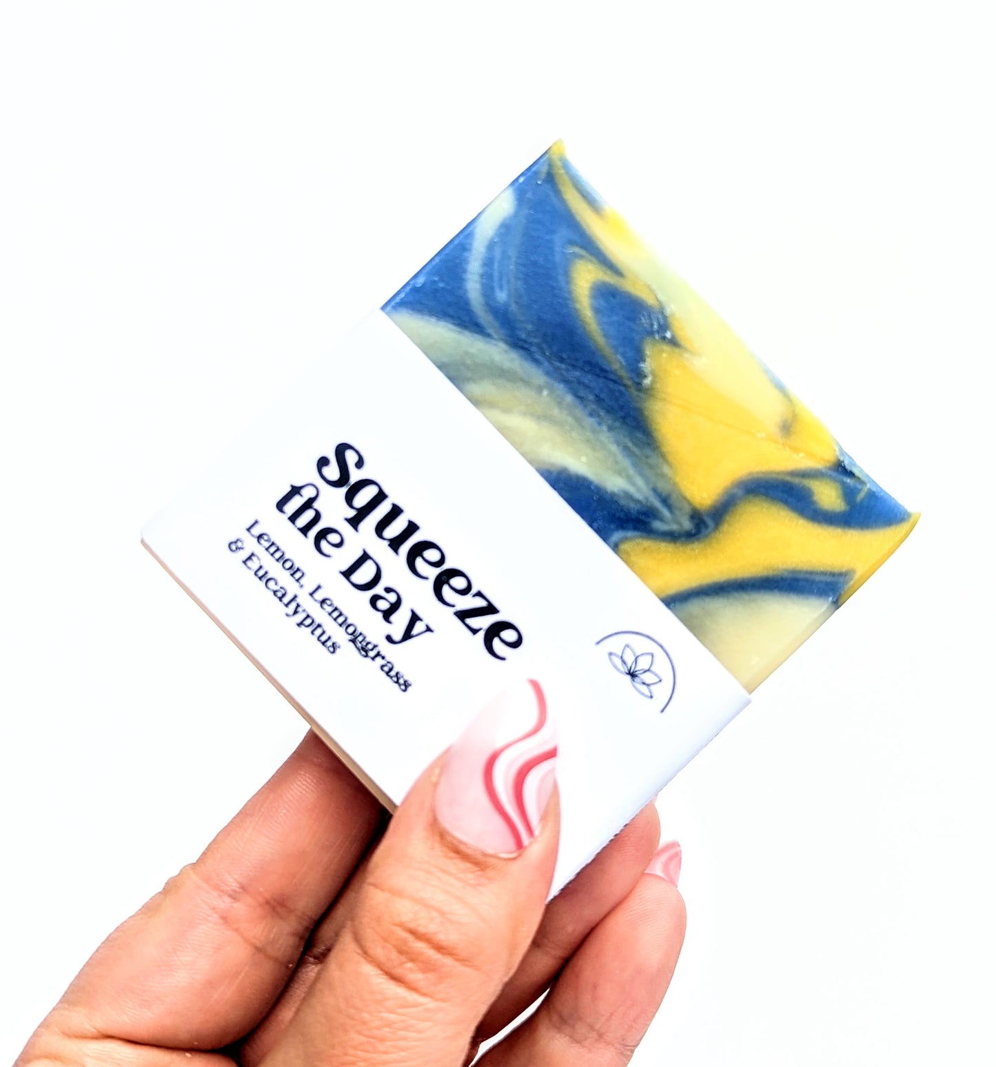 Gwasgwch Bar Sebon Fegan y Dydd