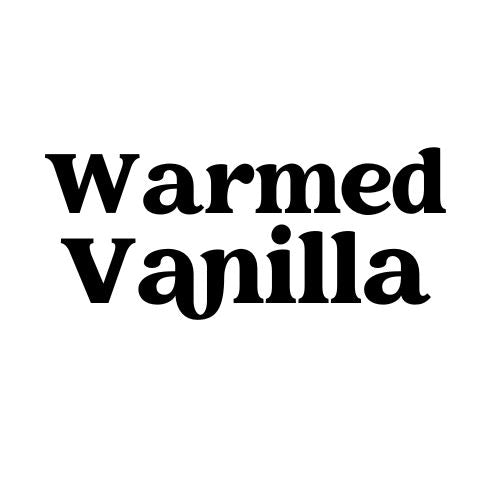 Warmed vanilla soy wax melt