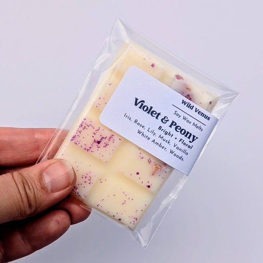 Violet and PeonySoy Wax Melt