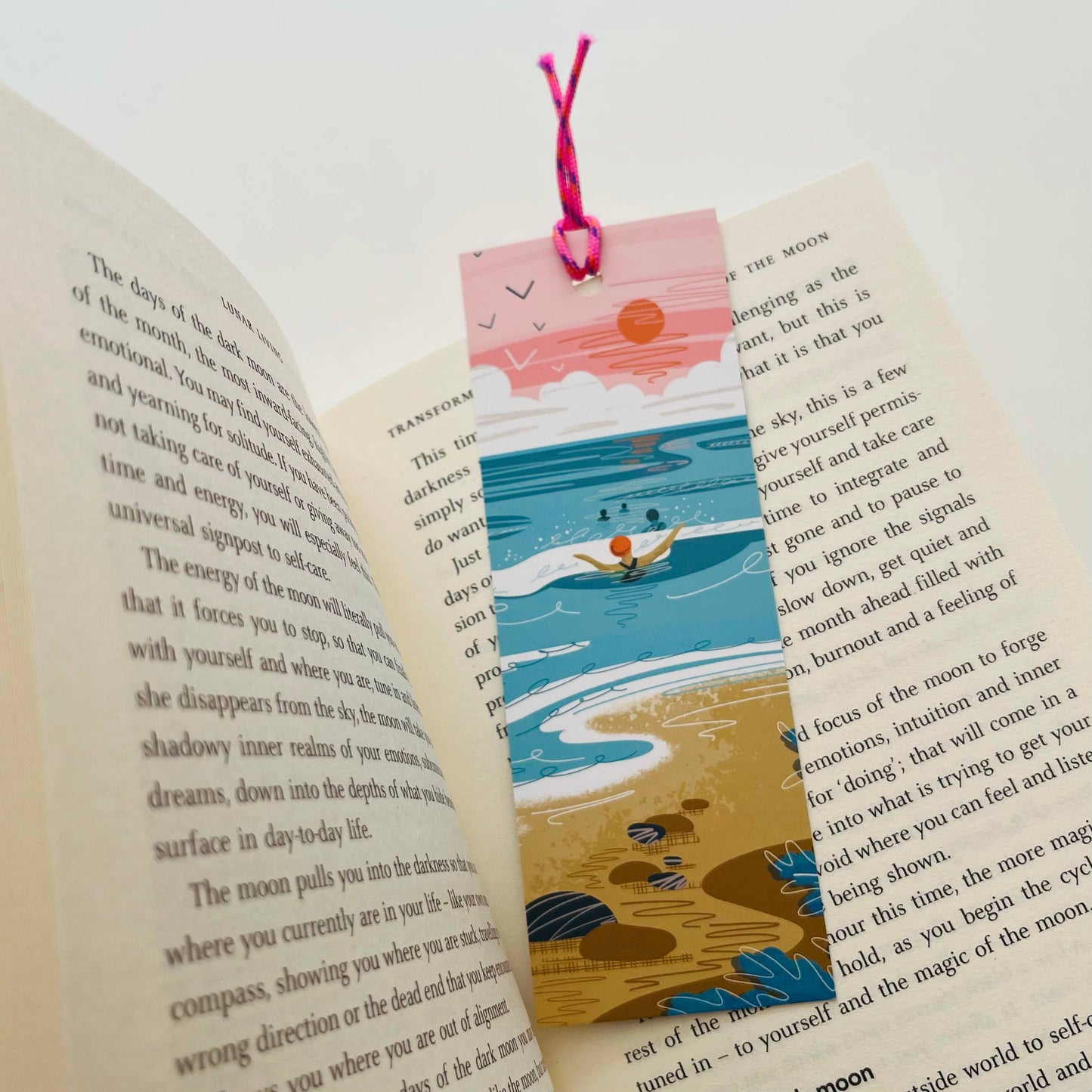 Onneke - Wild Swimming & Paddleboarding Bookmark Double-Sided