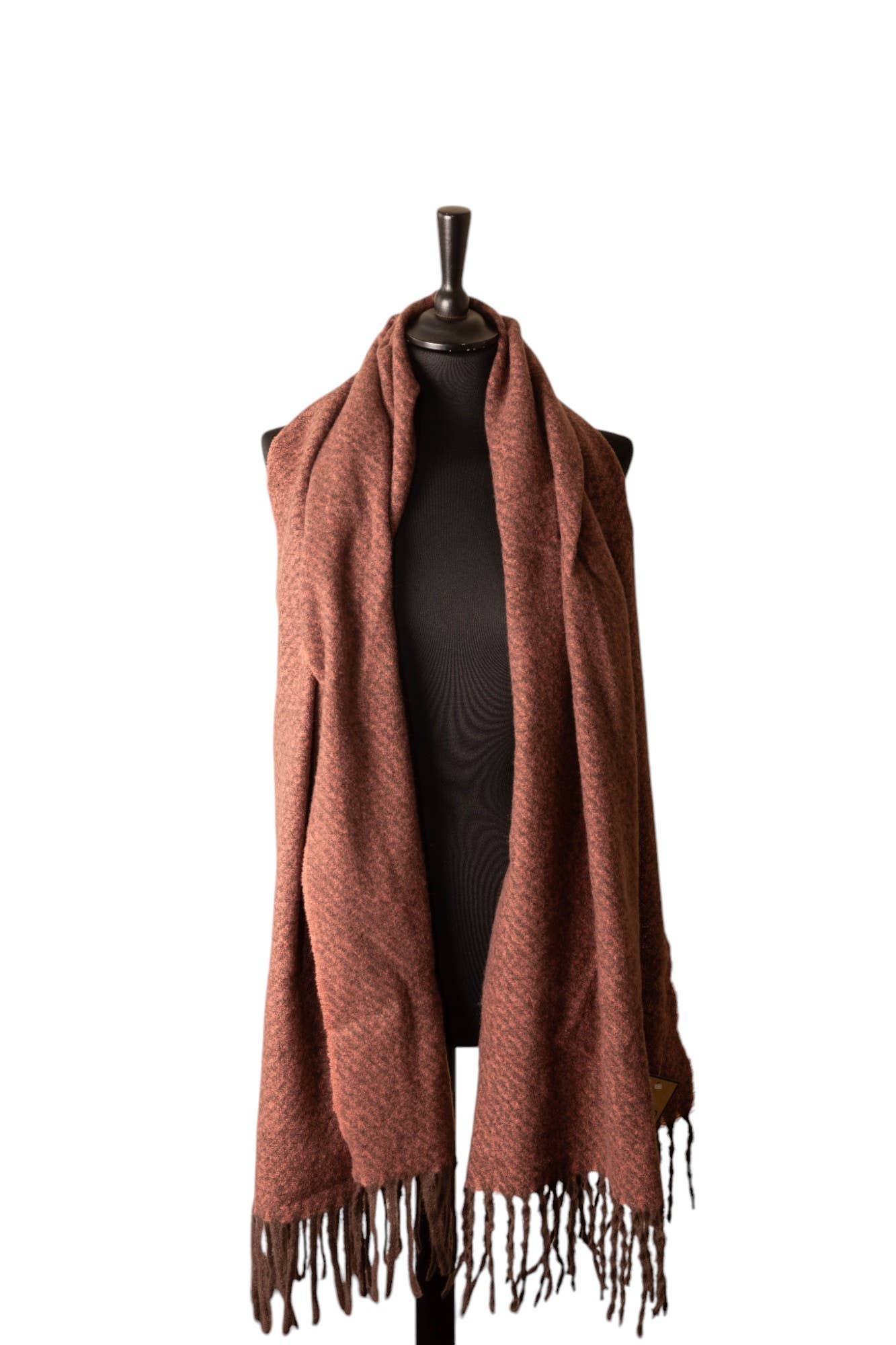 Jess & Lou - Crimson & Cappuccino Flecked Winter