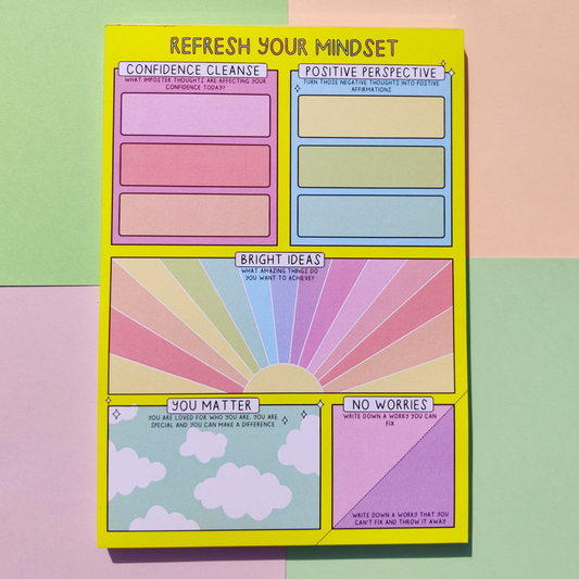 The Paper Lobster - Refresh Your Mindset Pad A5