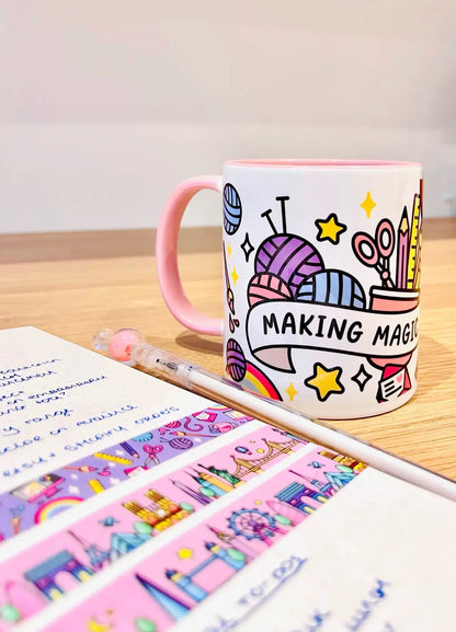CoconuTacha - Making Magic Mug and washing tape