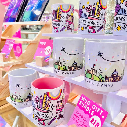 CoconuTacha - Making Magic Mugs on display