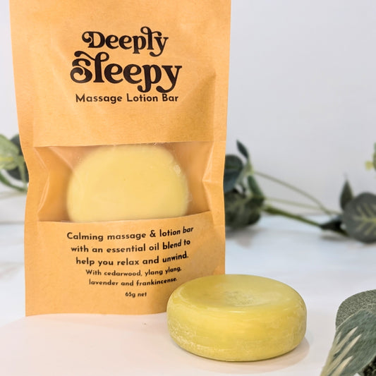 Deeply Sleepy Massage and Lotion Bar