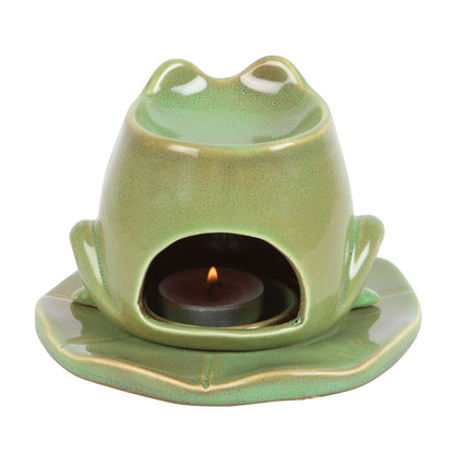 Frog and Lily Pad Wax Warmer