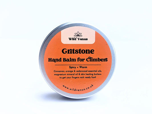 Grit stone magnesium climbing balm