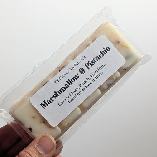 Marshmallow and pistachio Soy Wax Melt