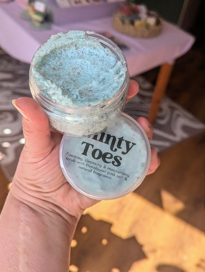Minty Toes Salt Scrub