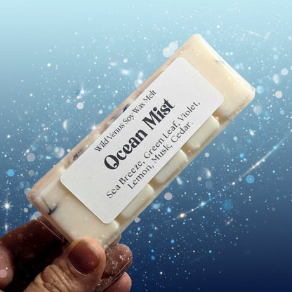 can mist wax melt against a crashing wave
