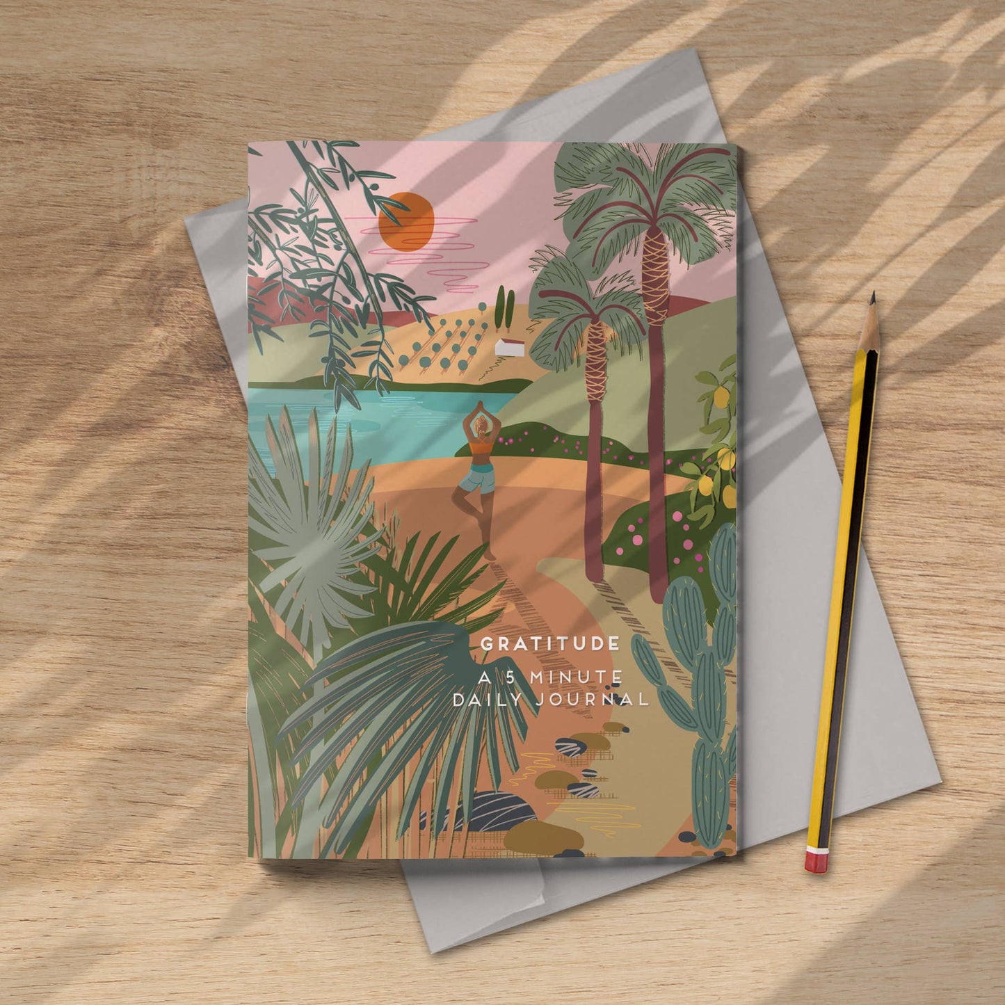 The gratitude notebook.