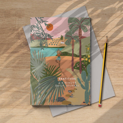 The gratitude notebook.