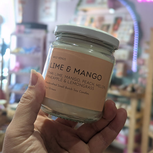 Lime and Mango Soy Candle - Discontinued