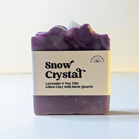 Snow Crystal Artisan Soap