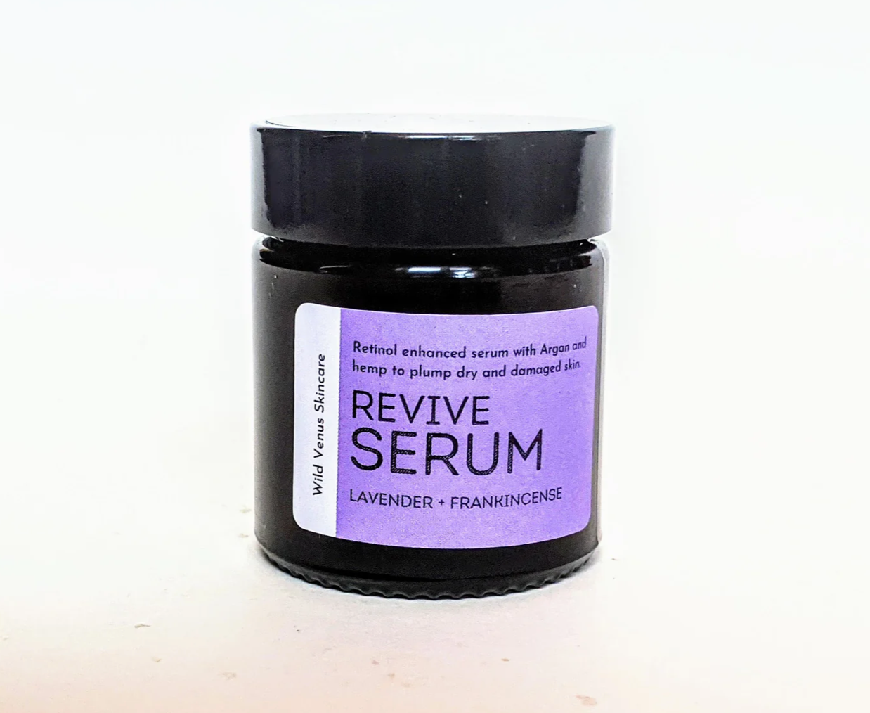 A jar of Revive serum. 