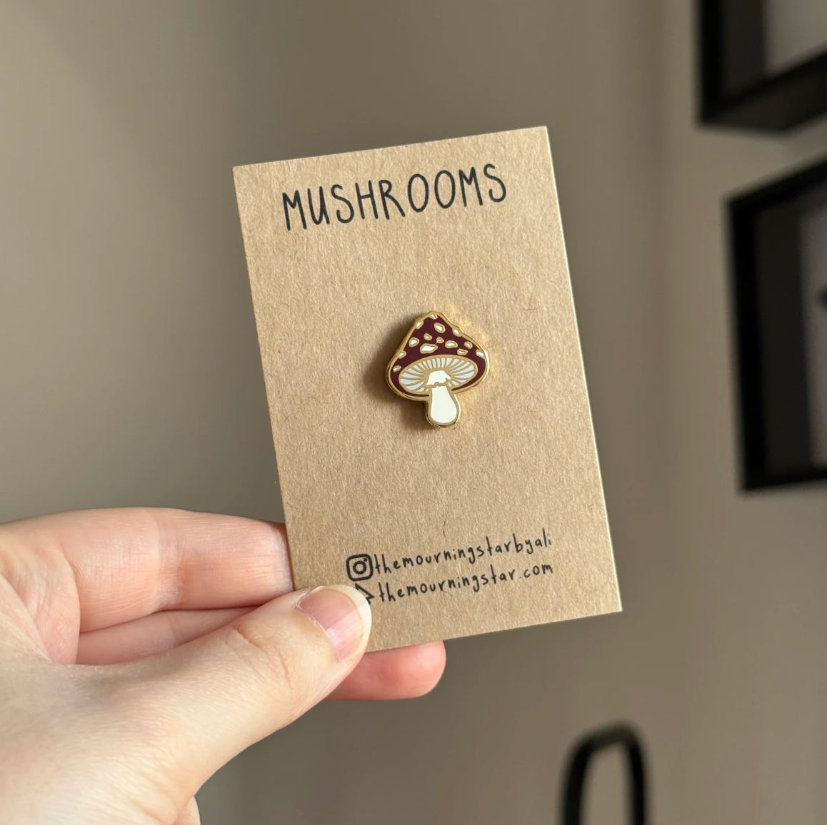 The Mourning Star Enamel Pins