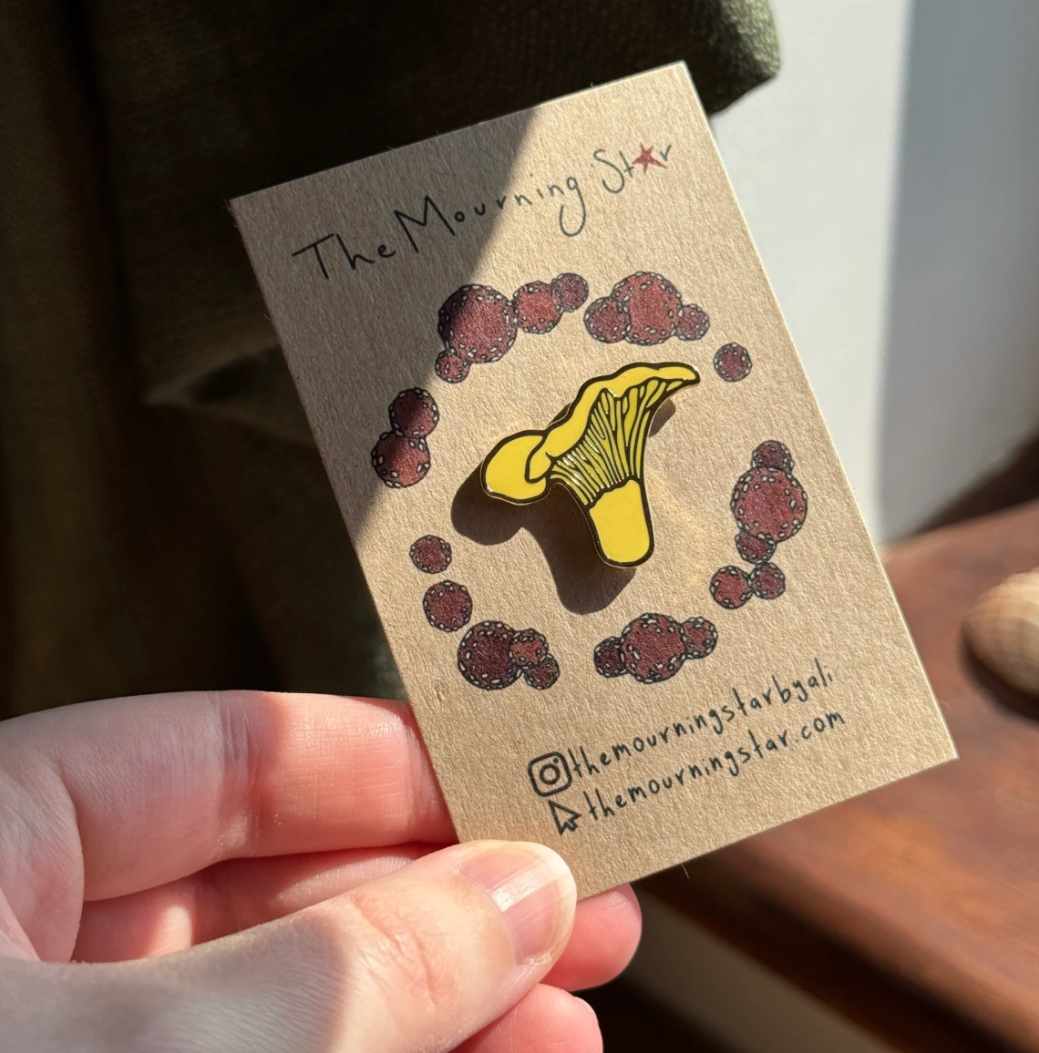 The Mourning Star Enamel Pins