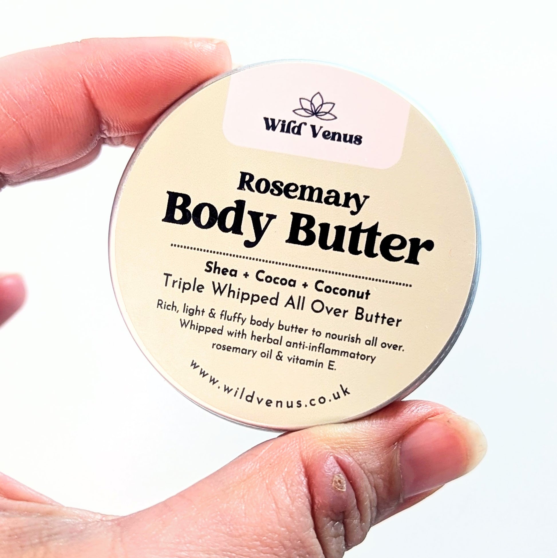 Rosemary body butter