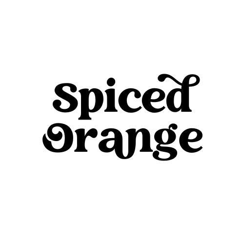 spiced orange soy wax melt text