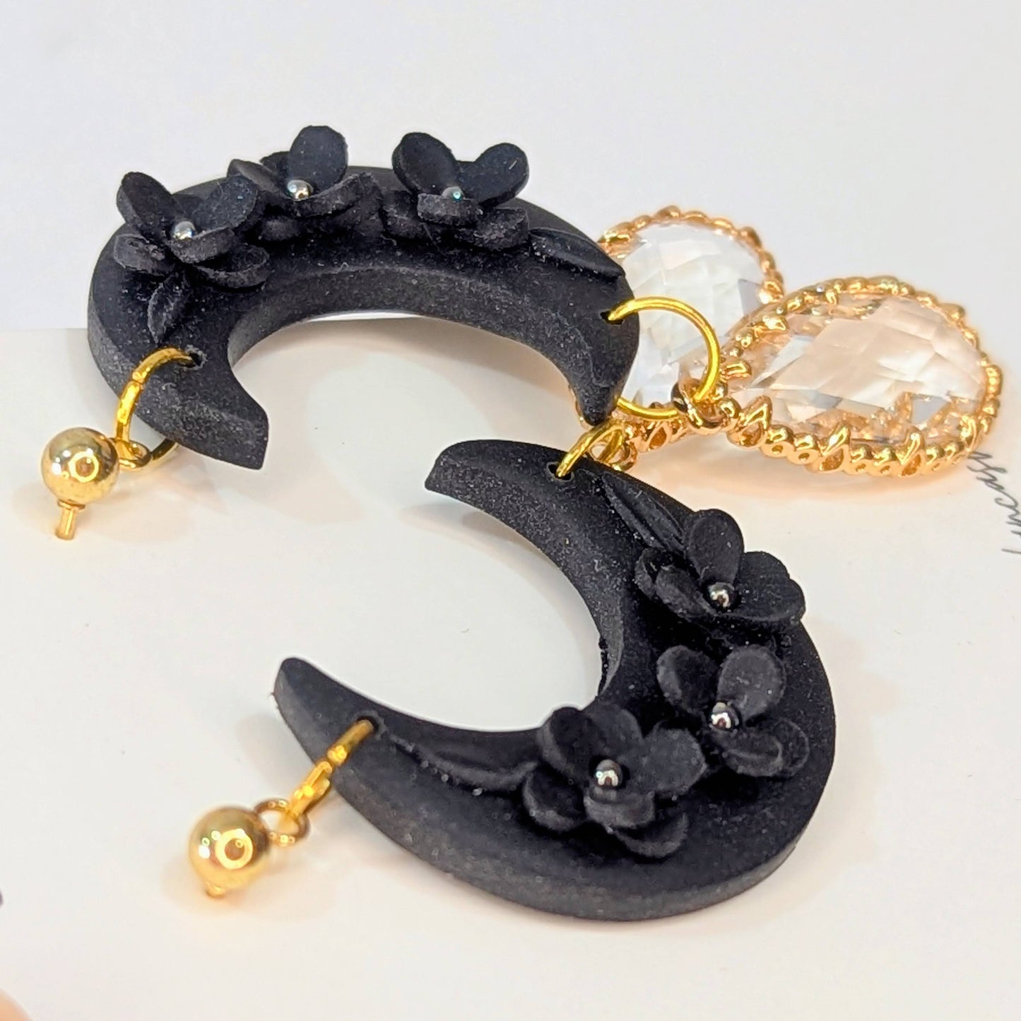 Sun and Sky Clouds and Moons Earrings