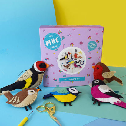 The make arcade bird kit and box