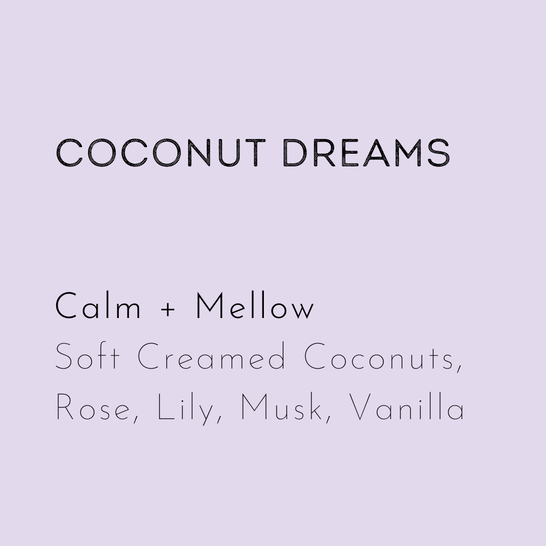 Coconut dreams wax melt description