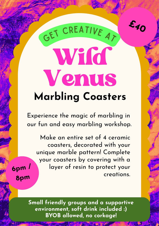 Marbling Workshop - 1st August 2025