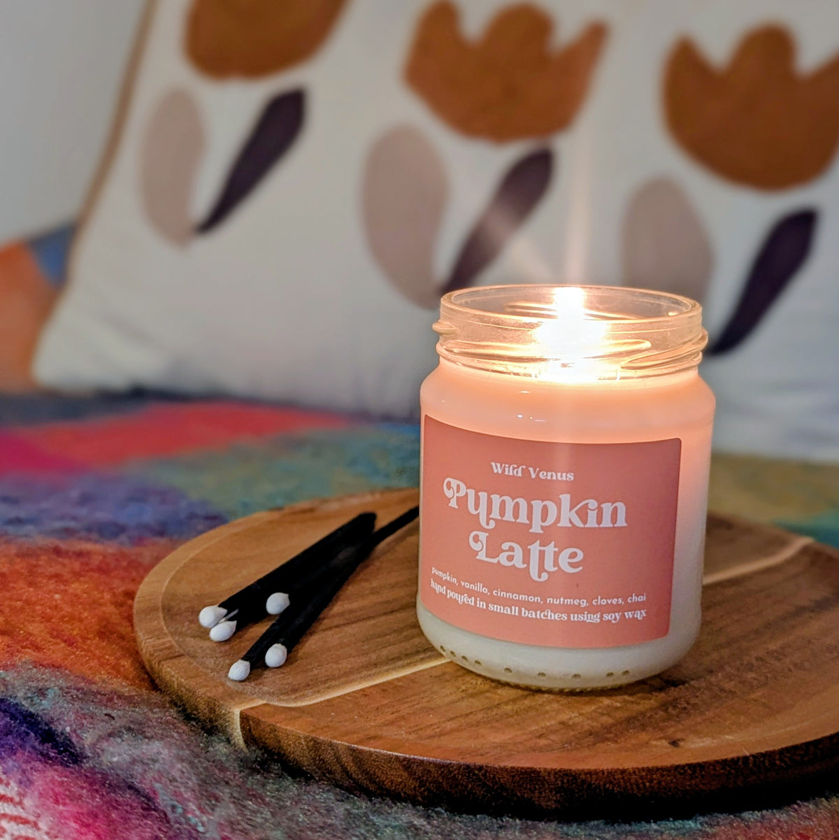 Spiced Pumpkin Latte Candle