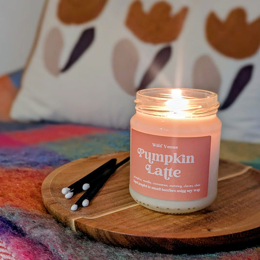 Spiced Pumpkin Latte Candle