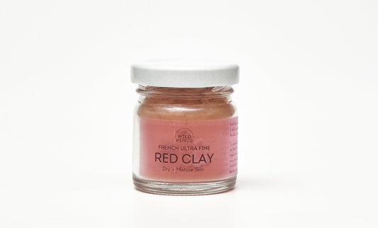 Red Clay pot to make your own face mask