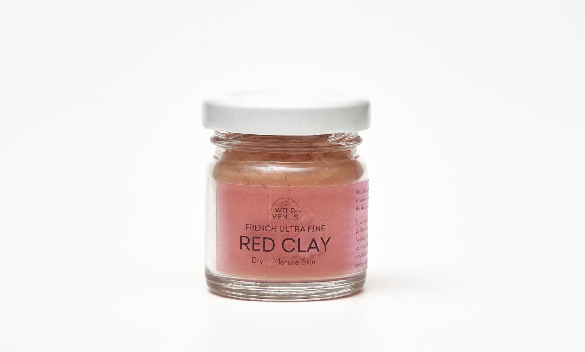 Red Clay pot to make your own face mask