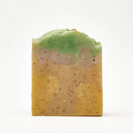 Pina Colada vegan soap smells like creamed coconuts, pineapples and rum. 