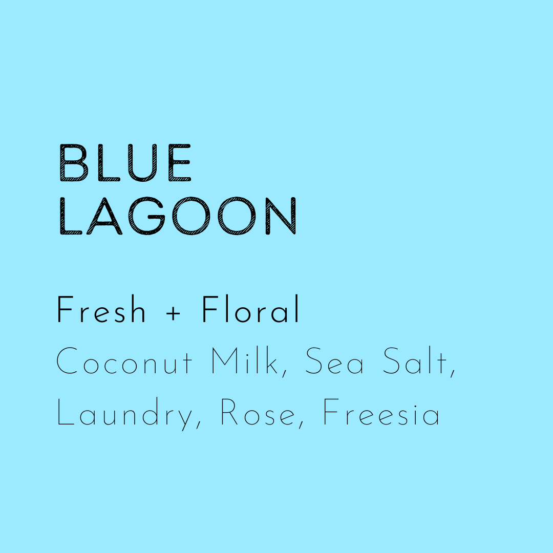 The Blue Lagoon soy Wax melt is a beautiful fresh and floral scent. 