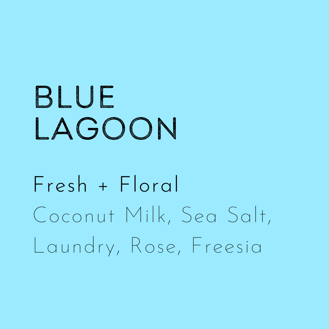 The Blue Lagoon Wax melt is a beautiful fresh and floral scent. 