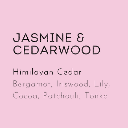Jasmine and cedarwood soy wax melt