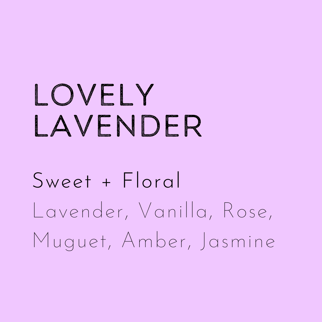 Lovely lavender soy wax melt