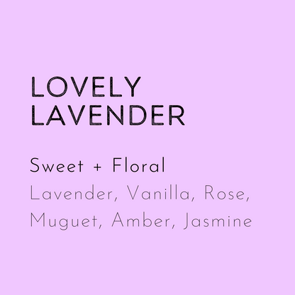 Lovely lavender soy wax melt