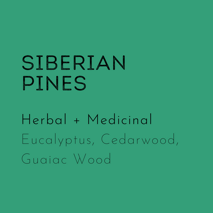 Siberian Pines is a pine fragranced wax melt.